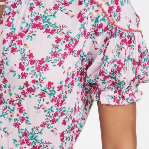 Poupette St Barth Ivy Lace Trimmed Mini Dress (1) - Picture 7 of 10